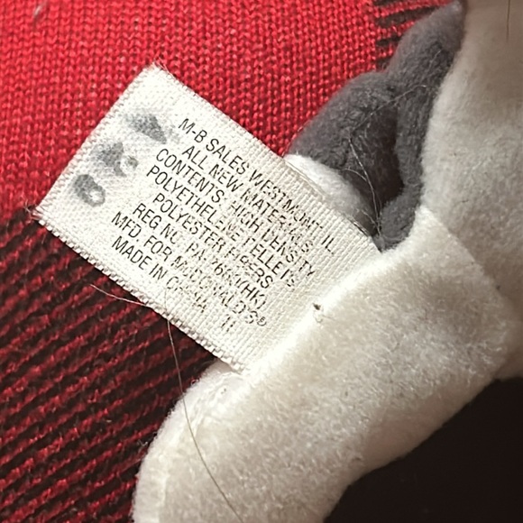 Extremely Rare Vintage Teenie Beanie Babies Nook The Husky 1993 - Picture 5 of 6